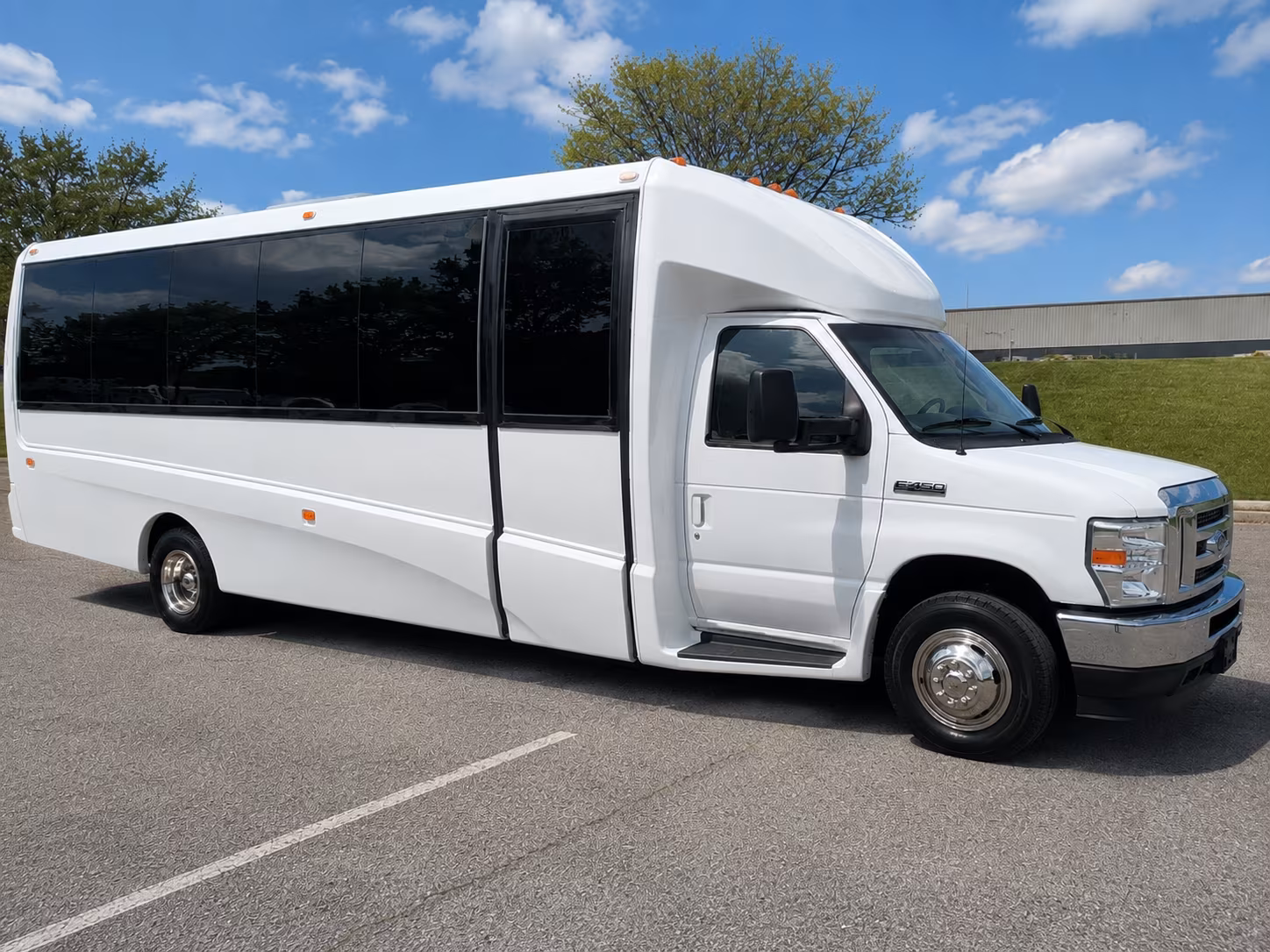Wichita Corporate Transportation party bus exterior