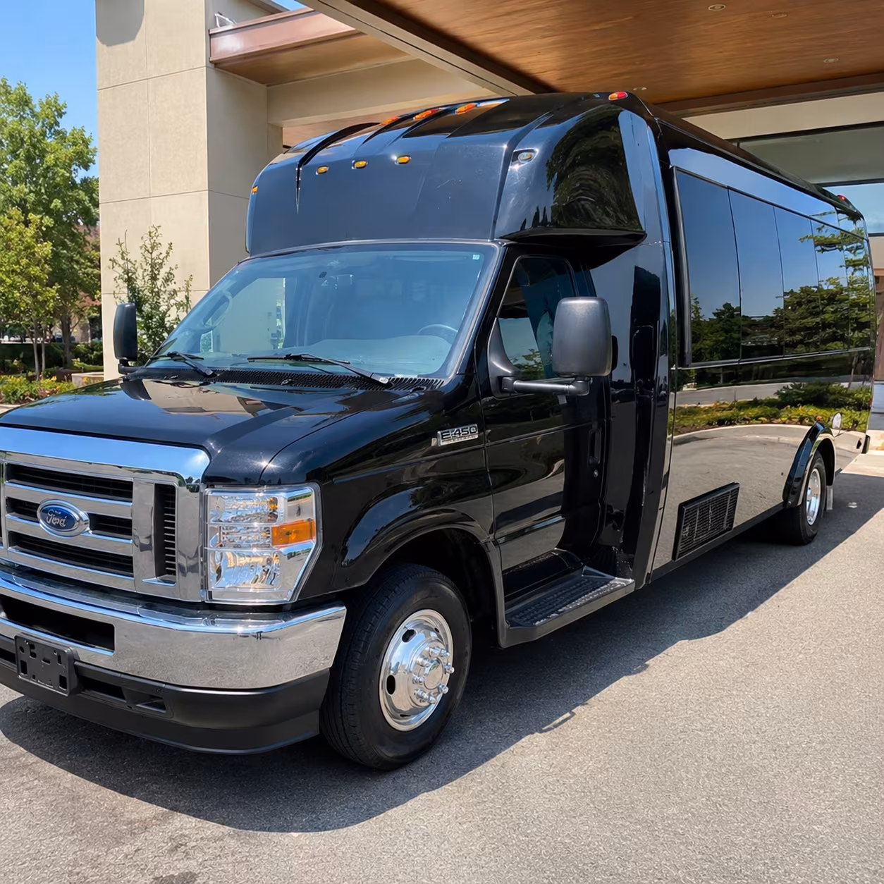 Wichita Prom & Homecoming Transportation party bus exterior