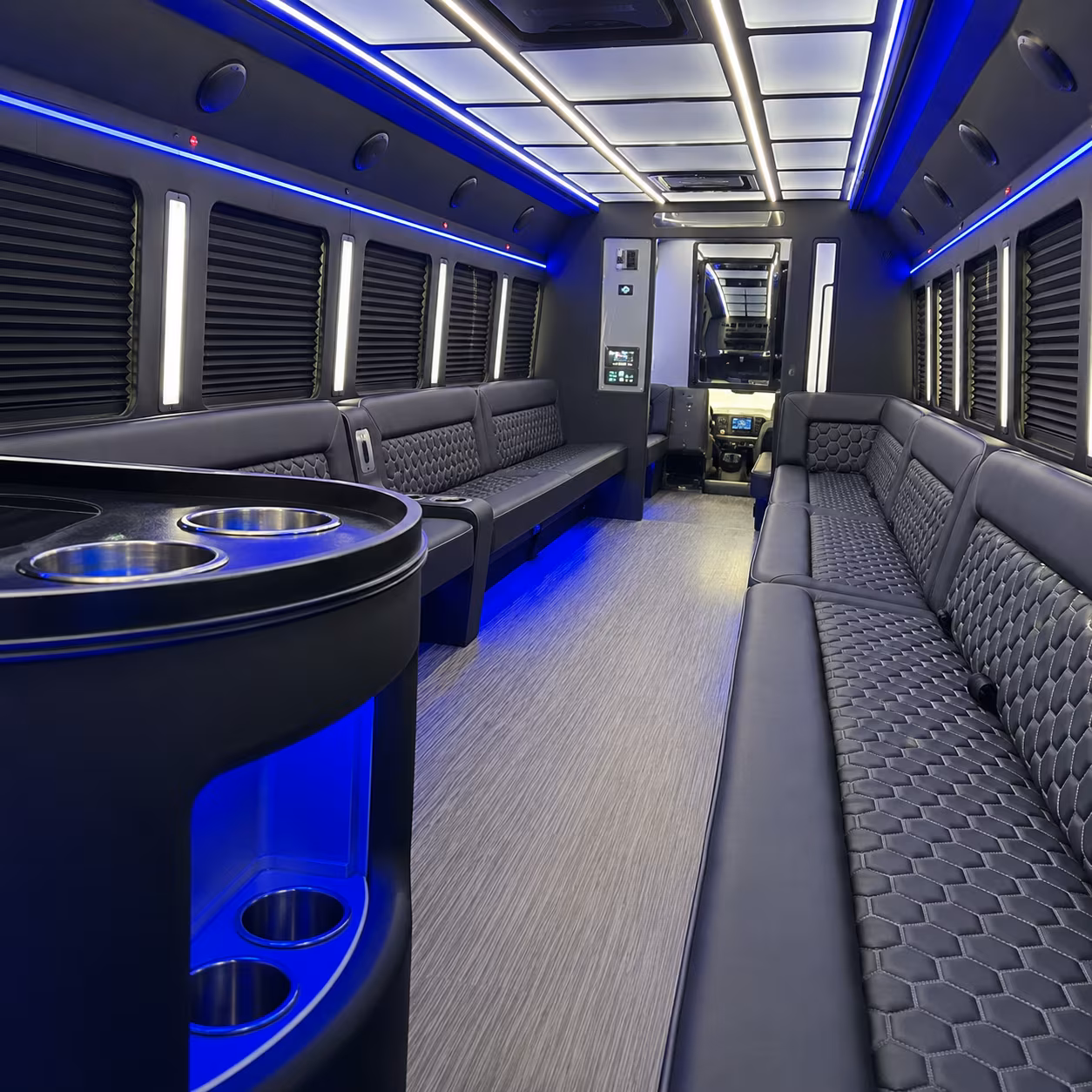 Wichita Prom & Homecoming Transportation party bus exterior