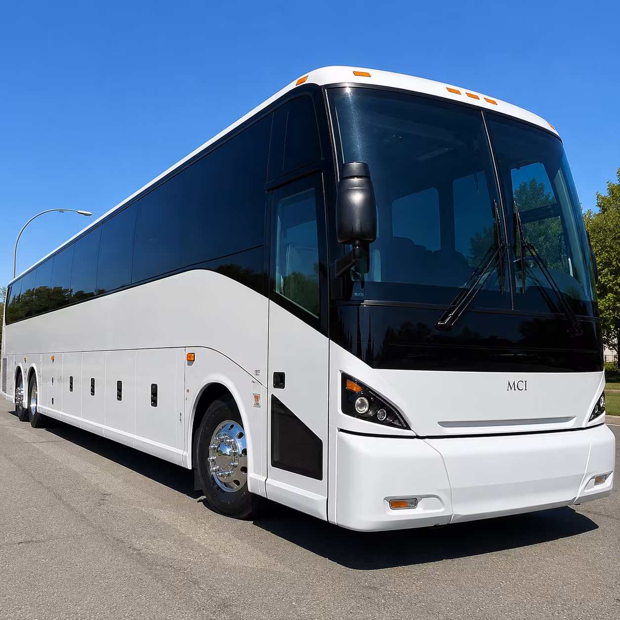 Wichita School Event Transportation party bus exterior