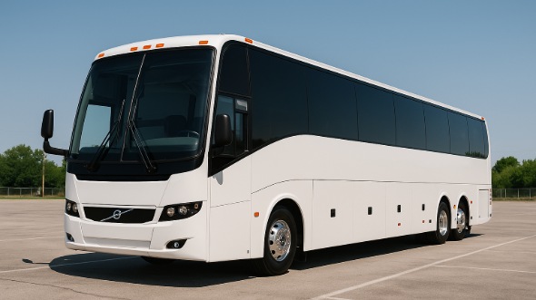 Exterior of Wichita Party Bus Company's 45 Passenger Charter Bus in Wichita