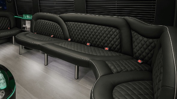 wichita 15 passenger party bus rental