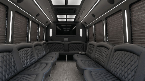 wichita 20 passenger party bus rental